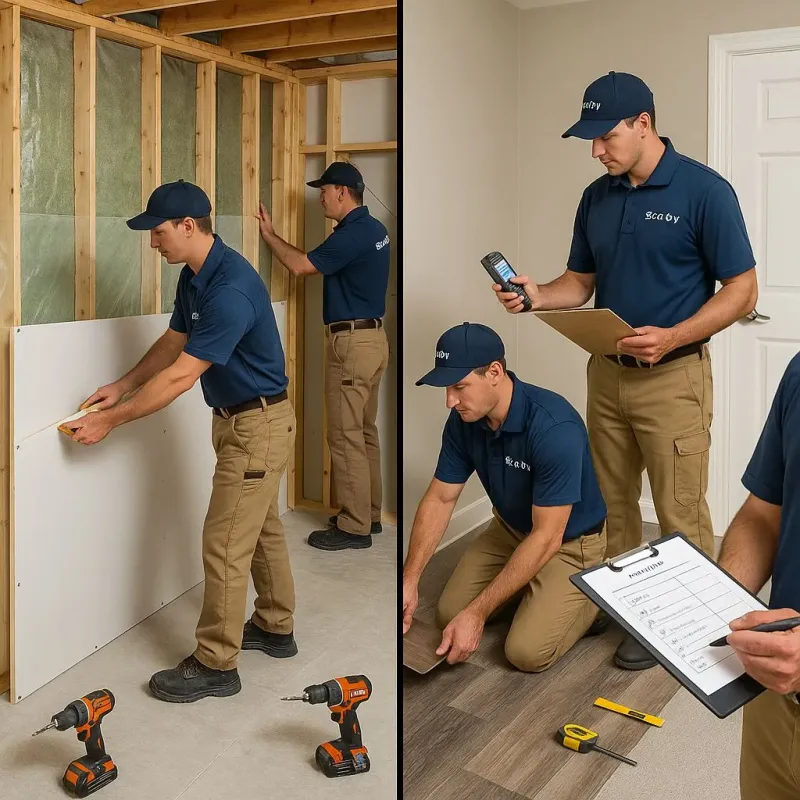 Repairs and Reconstruction process in Beckley, WV